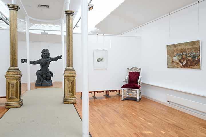 Impression aus der Jubiläumsausstellung im Kunstverein Coburg (Bild 4)
