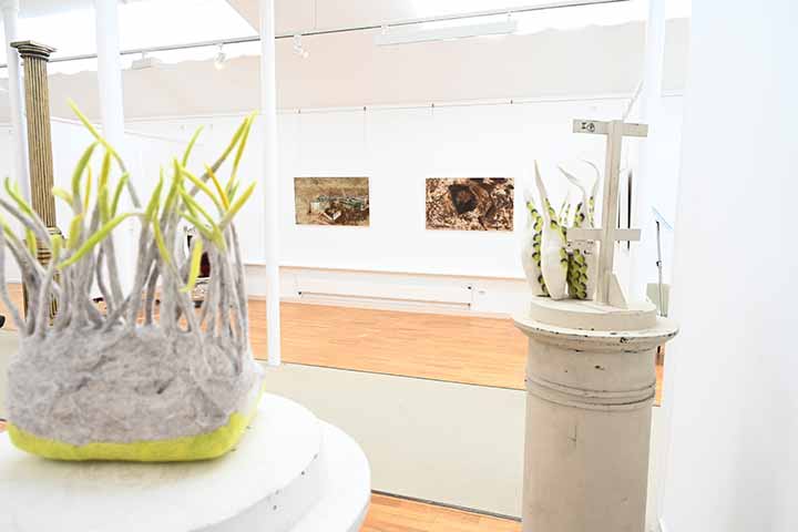 Impression aus der Jubiläumsausstellung im Kunstverein Coburg (Bild 5)