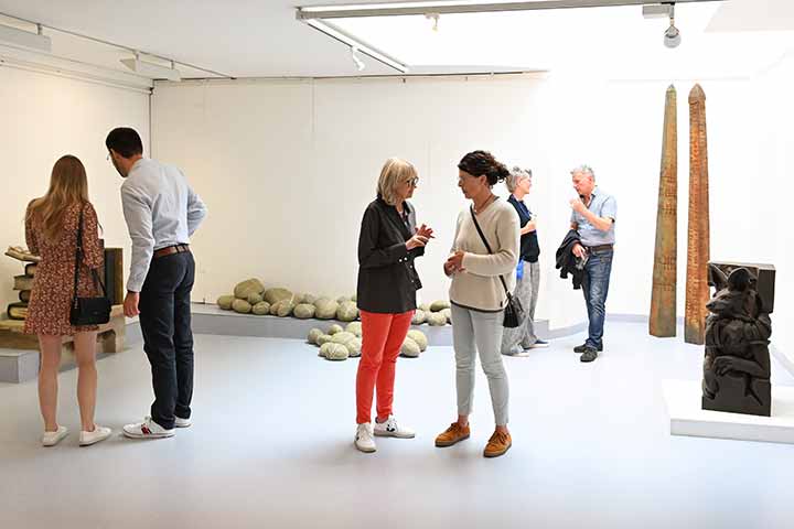 Impression aus der Jubiläumsausstellung im Kunstverein Coburg (Bild 12)
