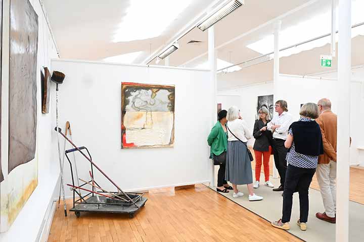 Impression aus der Jubiläumsausstellung im Kunstverein Coburg (Bild 15)