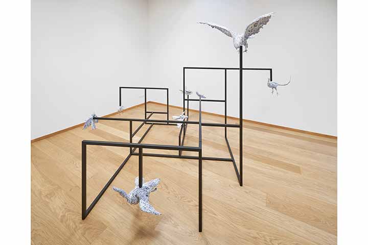 Werk von Peter Riss aus der Ausstellung we dragon im Kunstverein Coburg (Bild 3)