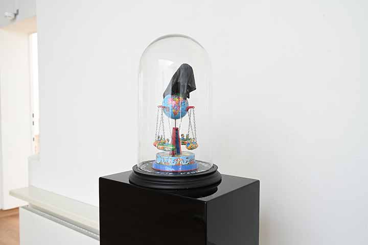 Werk von Peter Riss aus der Ausstellung we dragon im Kunstverein Coburg (Bild 6)