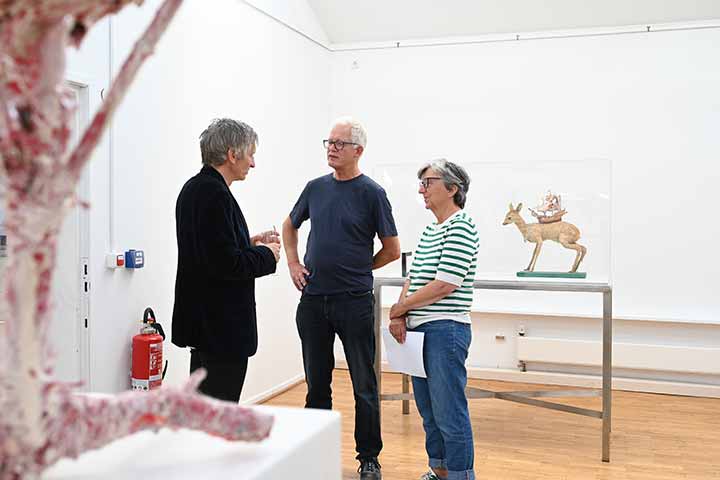 Werk von Peter Riss aus der Ausstellung we dragon im Kunstverein Coburg (Bild 22)