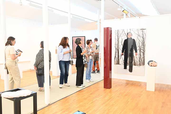 Werk von Peter Riss aus der Ausstellung we dragon im Kunstverein Coburg (Bild 23)