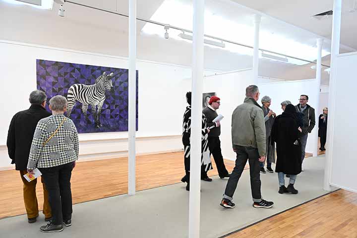 Werk von Stefan à Wengen aus der Ausstellung im Kunstverein Coburg (Bild 4)