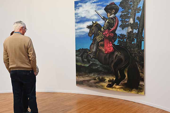 Werk von Stefan à Wengen aus der Ausstellung im Kunstverein Coburg (Bild 7)