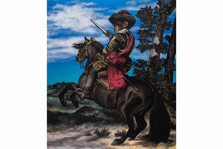 Werk von Stefan à Wengen aus der Ausstellung im Kunstverein Coburg (Bild 10)