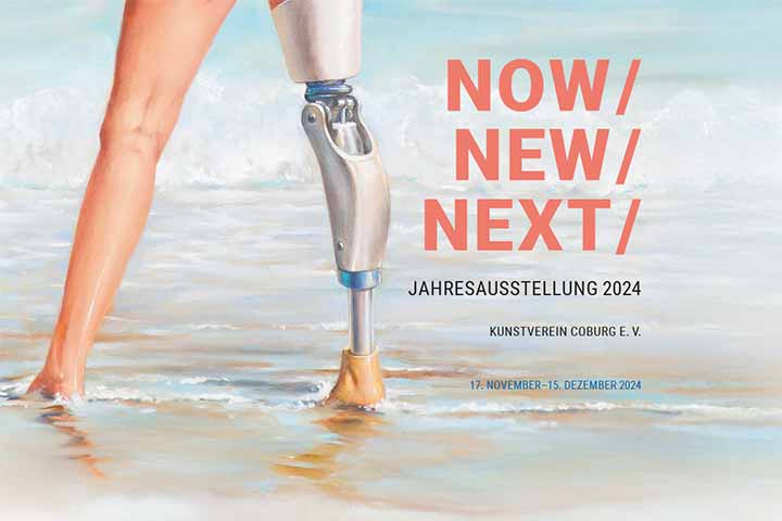 Motiv der Jahresausstellung 2024 now/new/next