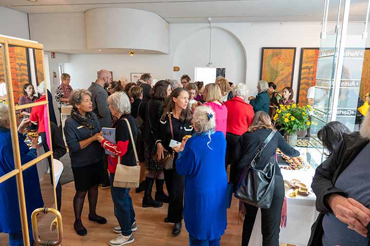Impression von der Verleihung des SI-Kunstpreises im Kunstverein Coburg (Bild 15)