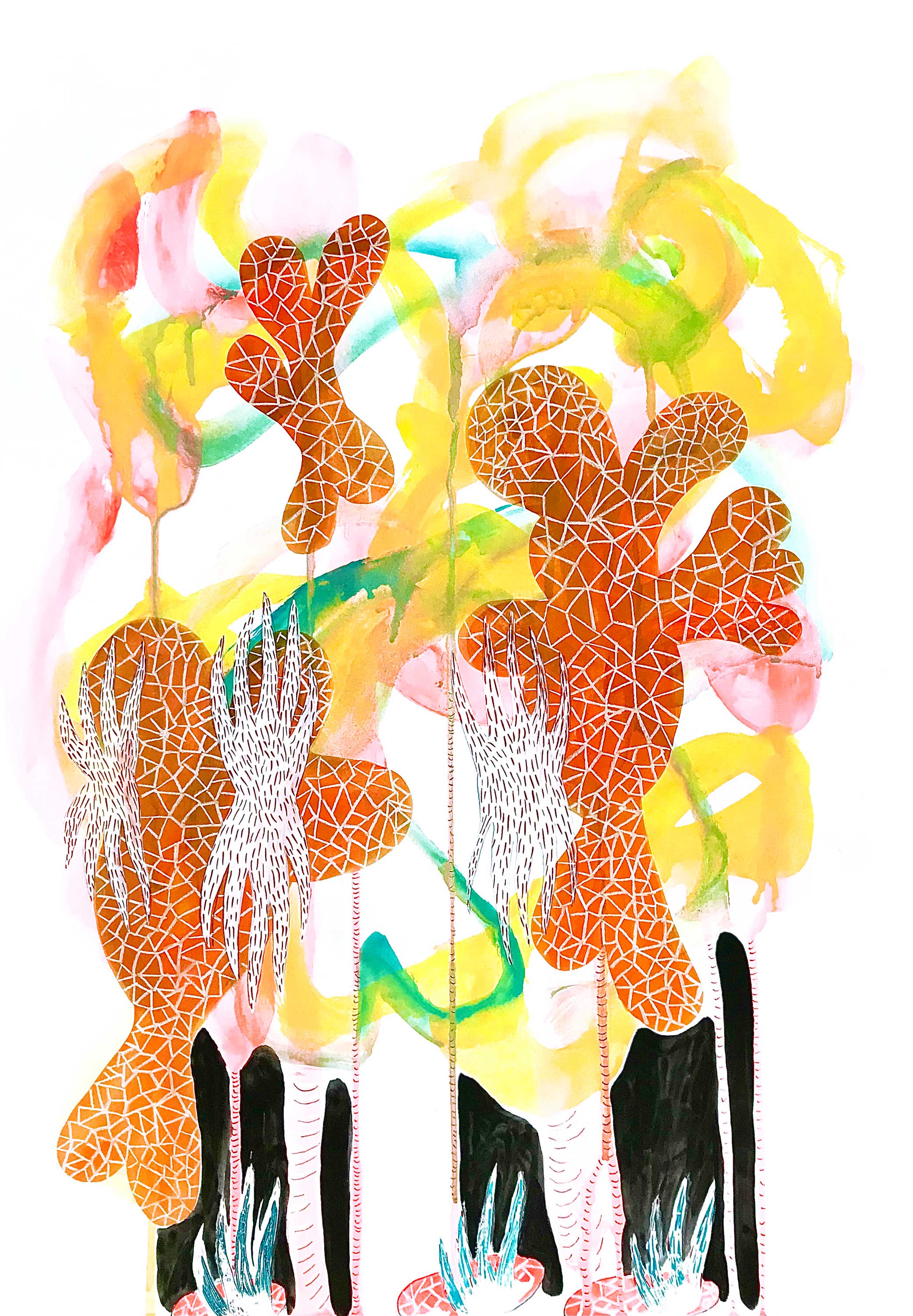 Werk von Alexandra Sonntag aus der Ausstellung Mindscapes (Bild 2)
