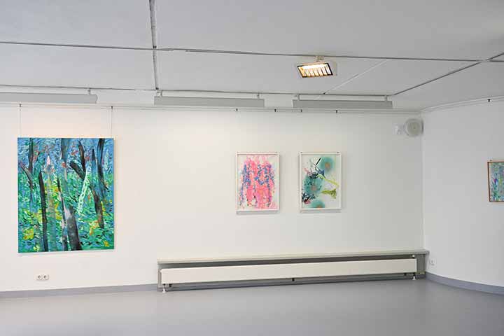 Impression aus der Ausstellung Mindscapes im Kunstverein Coburg (Bild 5)