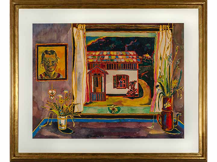 Werk von Bettina Heinen-Ayech aus der Ausstellung im Kunstverein Coburg (Bild 7)
