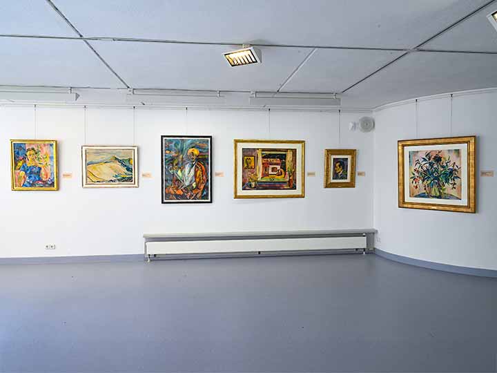 Impression aus der Ausstellung Bettina Heinen-Ayech im Kunstverein Coburg (Bild 2)