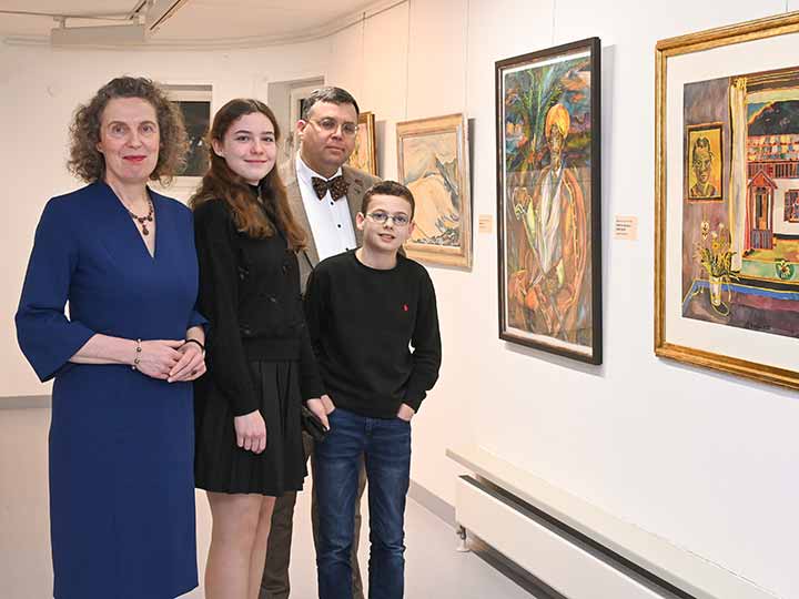 Impression aus der Ausstellung Bettina Heinen-Ayech im Kunstverein Coburg (Bild 5)