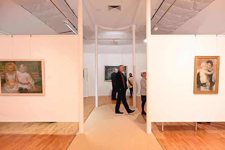 Impression aus der Ausstellung Dora Hitz im Kunstverein Coburg (Bild 4)