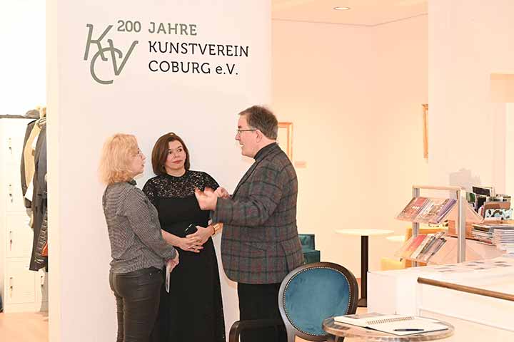 Impression aus der Ausstellung Dora Hitz im Kunstverein Coburg (Bild 5)