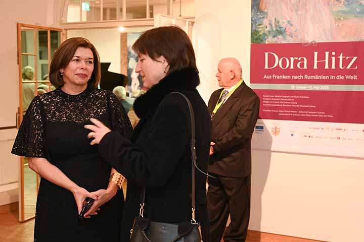 Impression aus der Ausstellung Dora Hitz im Kunstverein Coburg (Bild 6)