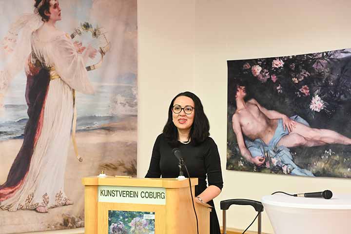 Impression aus der Ausstellung Dora Hitz im Kunstverein Coburg (Bild 11)