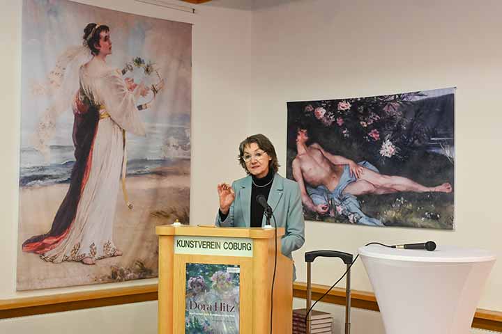 Impression aus der Ausstellung Dora Hitz im Kunstverein Coburg (Bild 13)