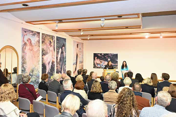 Impression aus der Ausstellung Dora Hitz im Kunstverein Coburg (Bild 16)