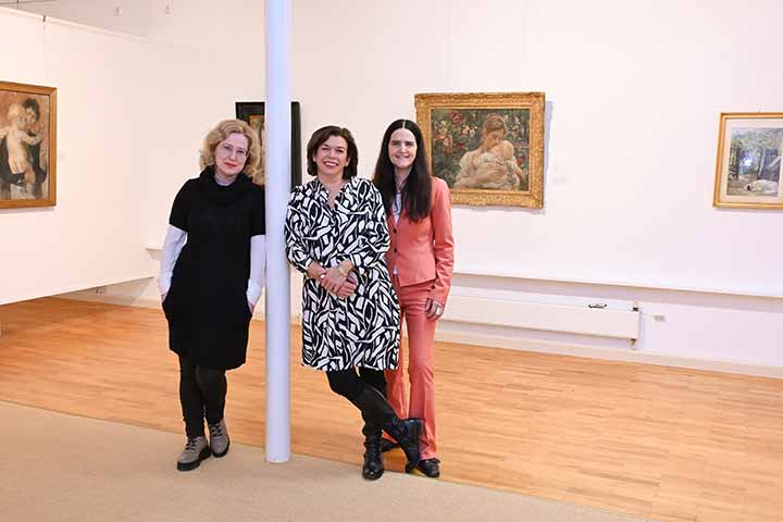 Impression aus der Ausstellung Dora Hitz im Kunstverein Coburg (Bild 21)