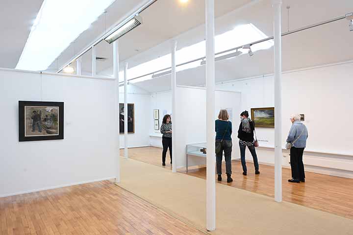 Impression aus der Ausstellung Dora Hitz im Kunstverein Coburg (Bild 23)