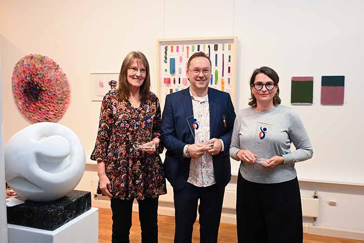 Impression aus der Jahresausstellung 2025 im Kunstverein Coburg (Bild 14)