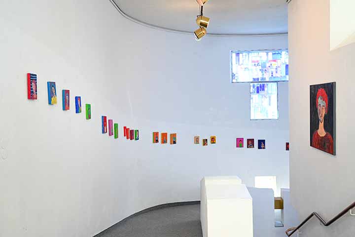 Impression aus der Ausstellung Norbert Beck im Kunstverein Coburg (Bild 1)