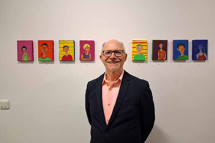 Impression aus der Ausstellung Norbert Beck im Kunstverein Coburg (Bild 2)