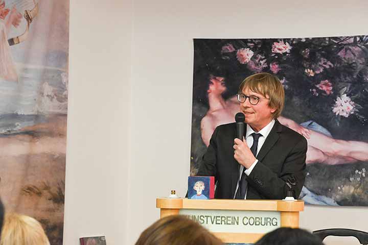 Impression aus der Ausstellung Norbert Beck im Kunstverein Coburg (Bild 3)