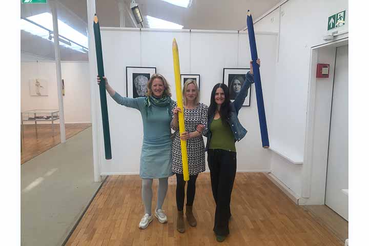 Kunstwerk aus der Ausstellung der Sommerakademie Coburg 2025 (Bild 1)
