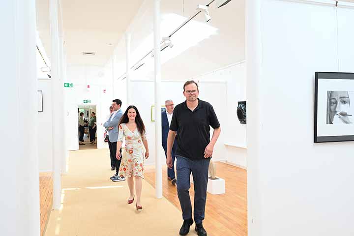 Kunstwerk aus der Ausstellung der Sommerakademie Coburg 2025 (Bild 12)