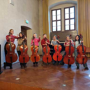 Cellovorspiel der Musikschule Coburg
