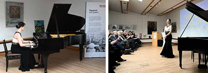 Konzert von Nina Scheidmantel im Kunstverein Coburg
