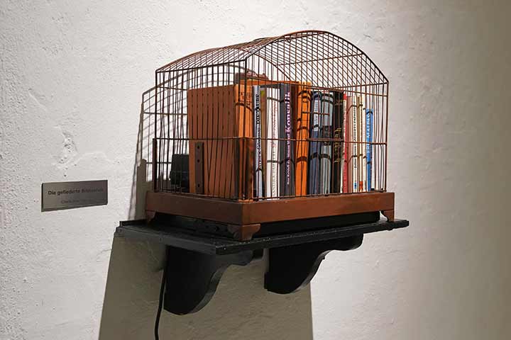 Werk aus der Ausstellung Maschinenraum im Kunstverein Coburg (Bild 2)