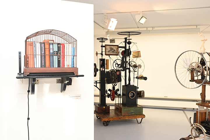 Impression aus der Ausstellung Maschinenraum im Kunstverein Coburg (Bild 2)