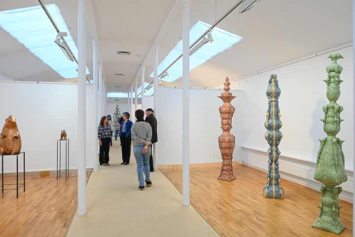 Impression aus der Ausstellung Maschinenraum im Kunstverein Coburg (Bild 5)