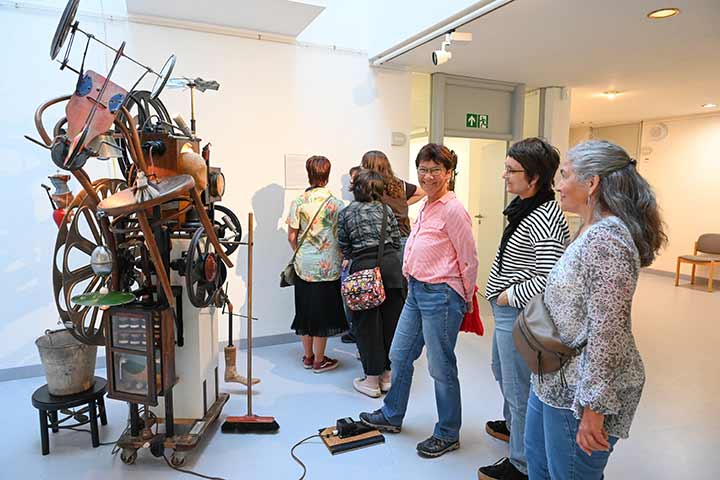 Impression aus der Ausstellung Maschinenraum im Kunstverein Coburg (Bild 7)