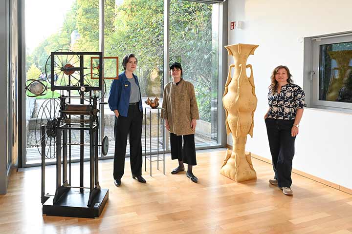Impression aus der Ausstellung Maschinenraum im Kunstverein Coburg (Bild 9)