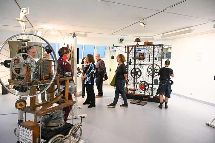 Impression aus der Ausstellung Maschinenraum im Kunstverein Coburg (Bild 20)