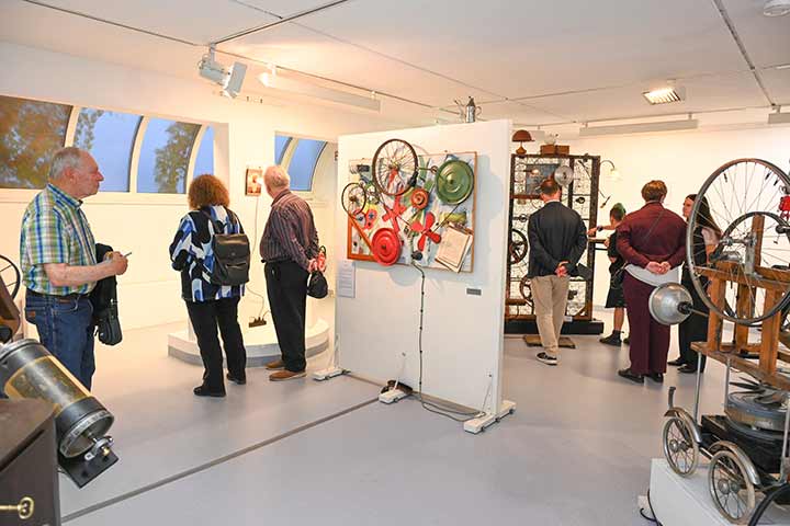 Impression aus der Ausstellung Maschinenraum im Kunstverein Coburg (Bild 21)
