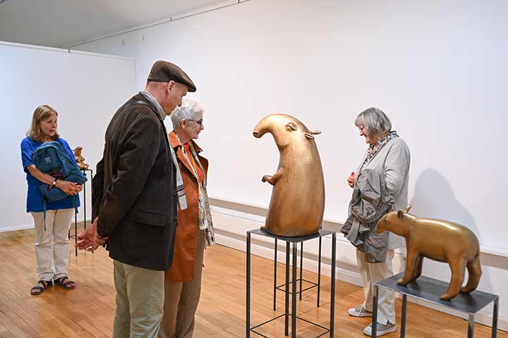 Impression aus der Ausstellung Maschinenraum im Kunstverein Coburg (Bild 22)