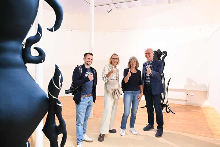 Impression aus der Ausstellung Maschinenraum im Kunstverein Coburg (Bild 23)