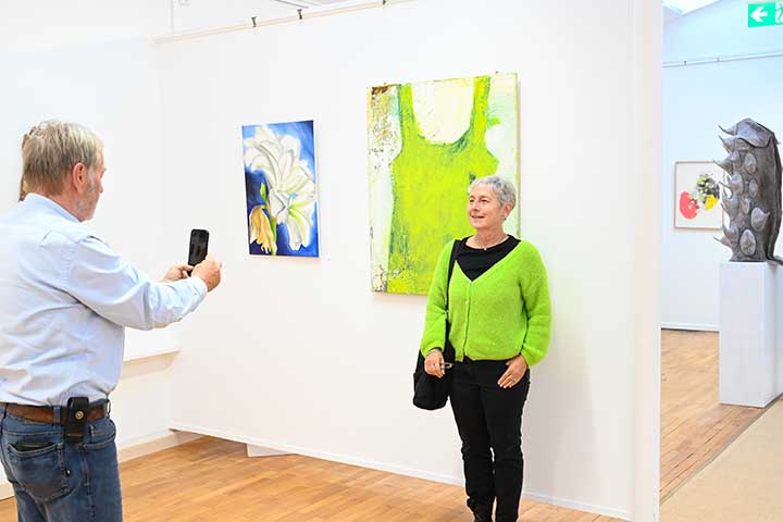 Impression aus der Jahresausstellung im Kunstverein Coburg (Bild 3)