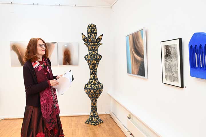 Impression aus der Jahresausstellung im Kunstverein Coburg (Bild 4)