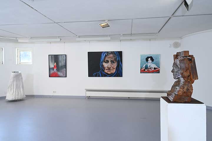 Impression aus der Jahresausstellung im Kunstverein Coburg (Bild 5)