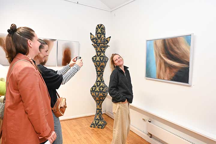 Impression aus der Jahresausstellung im Kunstverein Coburg (Bild 6)
