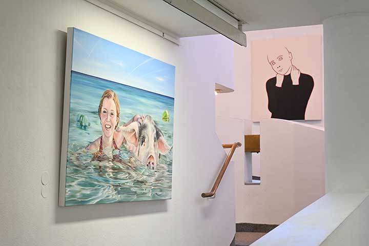 Impression aus der Jahresausstellung im Kunstverein Coburg (Bild 8)