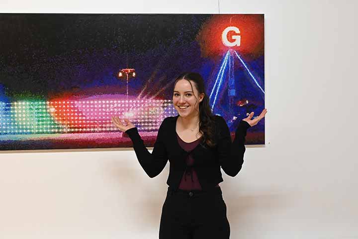 Impression der Vernissage der Ausstellung Römer + Römer im Kunstverein Coburg (Bild 9)