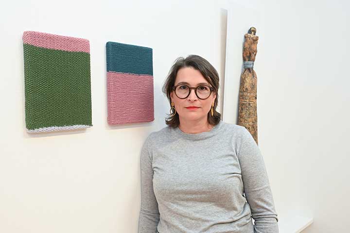 Werk aus der Ausstellung Nebensonnen von Simone Hamann und Ulla Reiter (Bild 1)